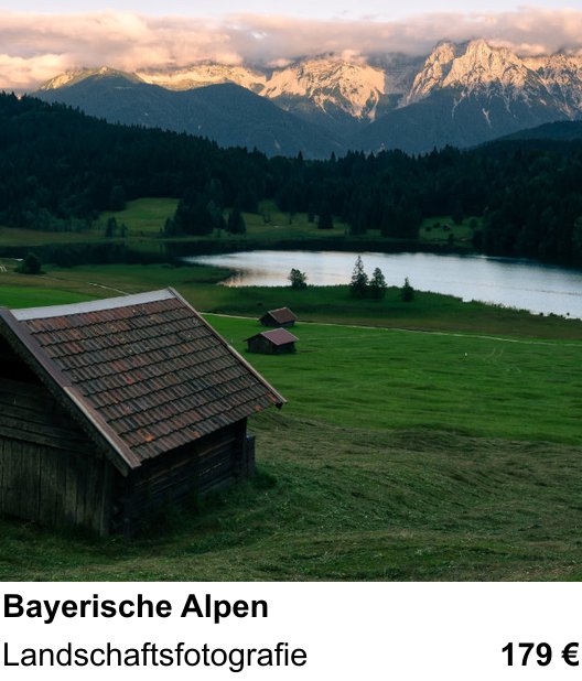 Fortgeschrittener Foto-Workshop zu Bayerische Alpen: Landschaftsfotografie