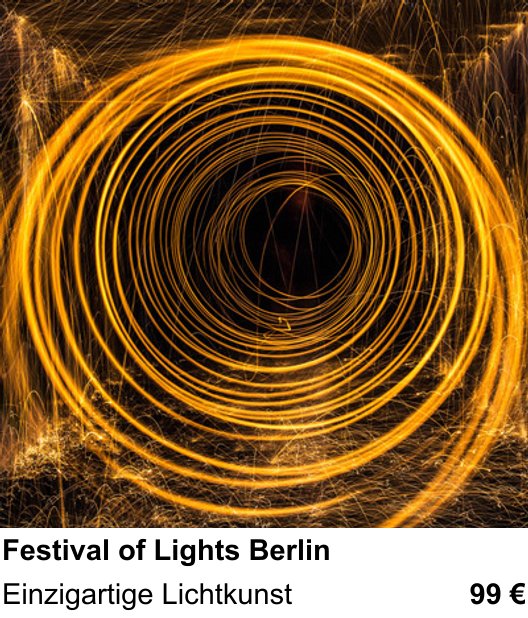Fortgeschrittener Foto-Workshop zu Festivallichter fotografisch festhalten: Einzigartige Lichtkunst