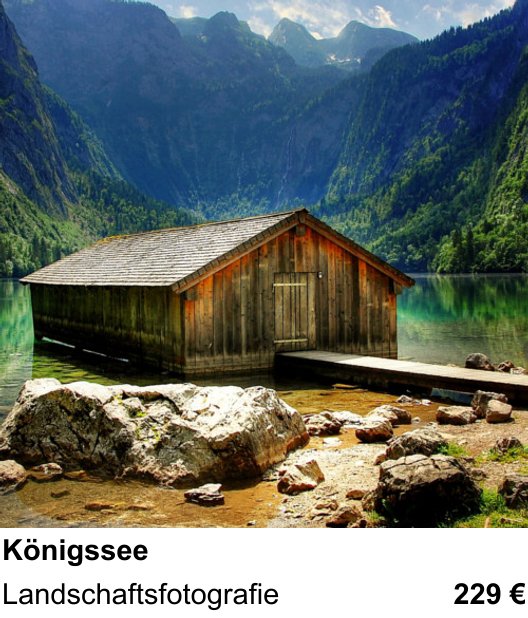 Fortgeschrittener Foto-Workshop zu Königssee: Landschaftsfotografie