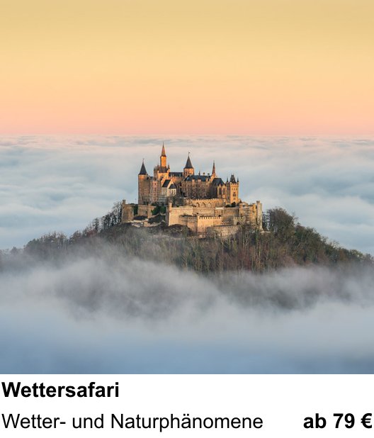 Fortgeschrittener Foto-Workshop zu Wettersafari: Wetter- und Naturphänomene